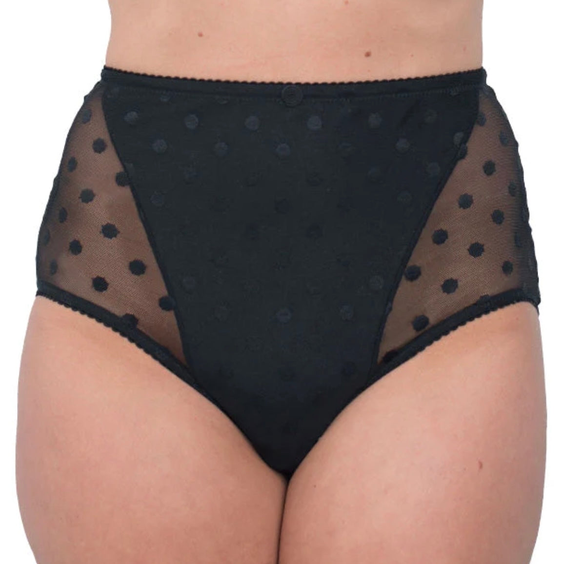 Fit Fully Yours - Carmen Polka-Dot High Rise Brief - More Colors