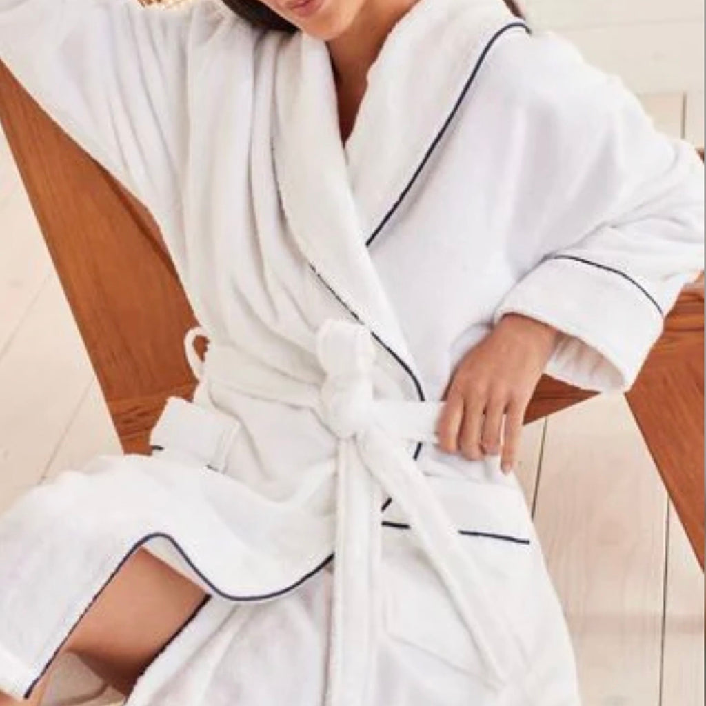 Breathe - Luxury Bath Robe - White