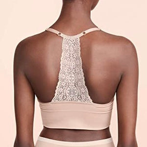 Yummie - Seamless Wireless Lace Back Bralette - More Colours