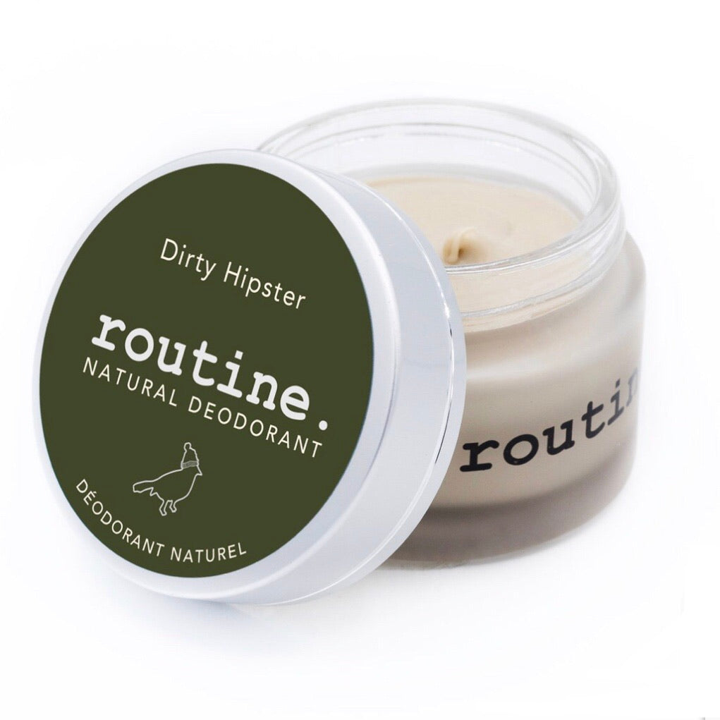 Routine Deodorant Creme - Dirty Hipster No. 1 - Vegan (no beeswax)